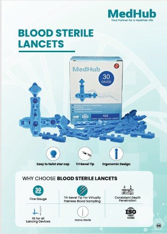Blood Sterile Lancets